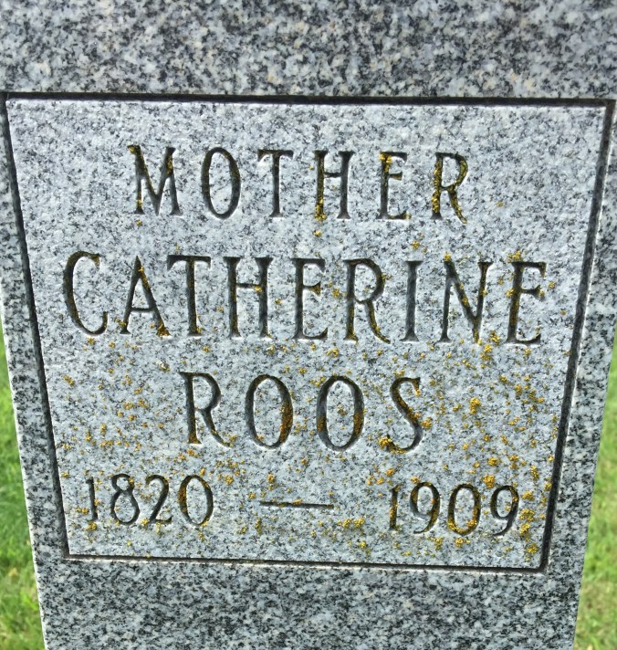 Renistra, Catherina headstone snapshot