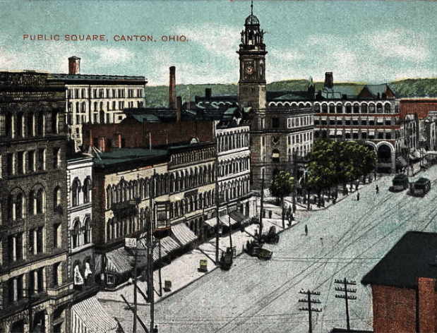 Canton, Ohio public square