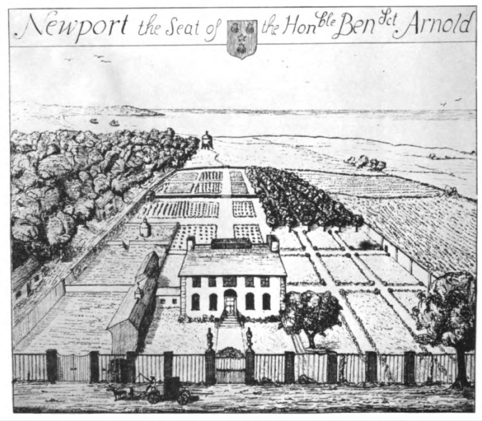 Arnold, Benedict Newport home