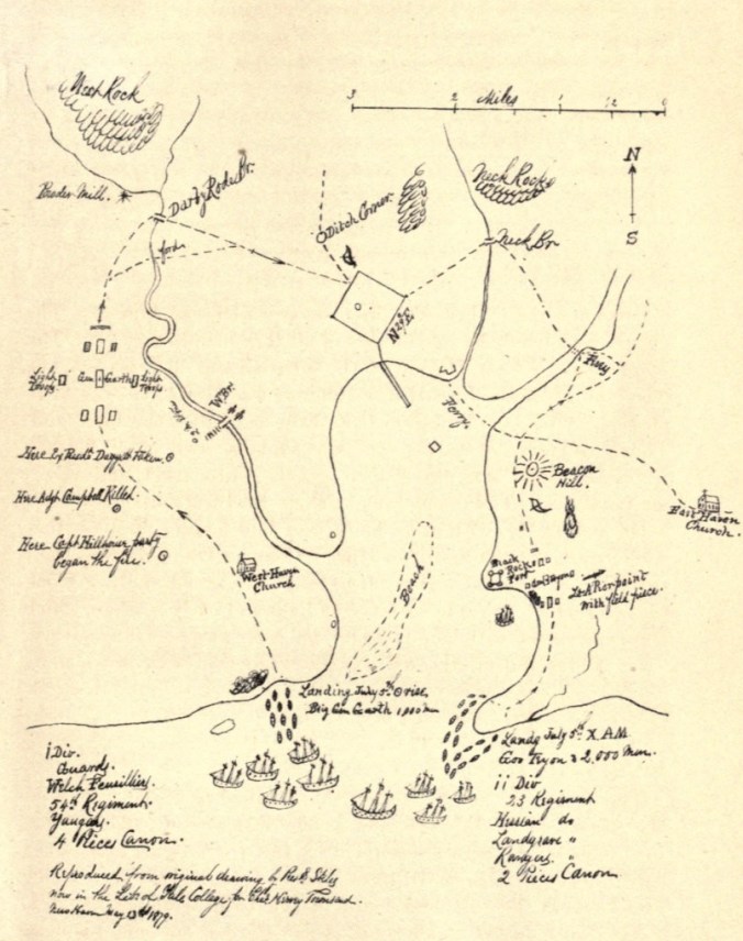 Map of Hew Haven invasion