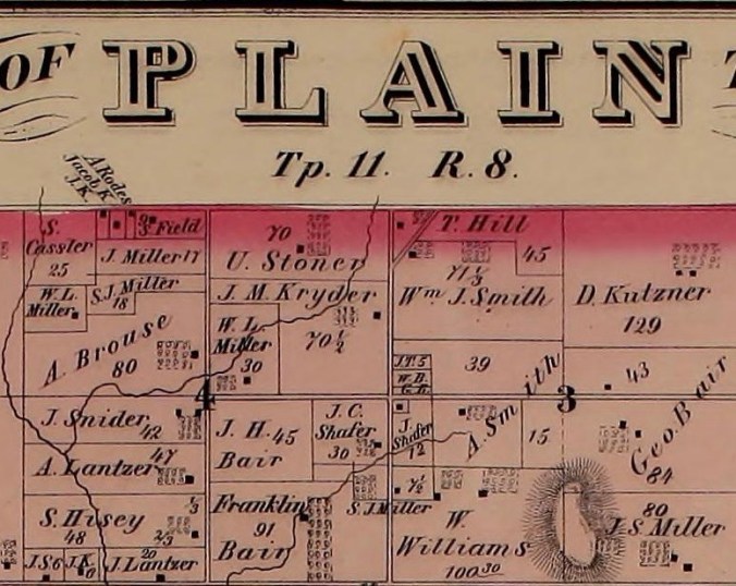 Bairs, Malone, Millers, Kryders in Plain Ohio.